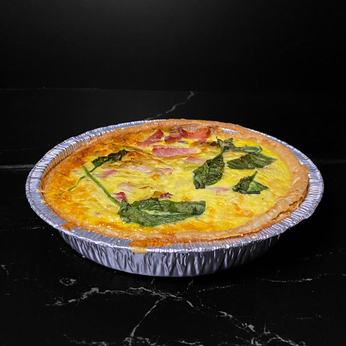 Quiche with Ham and Gruyère