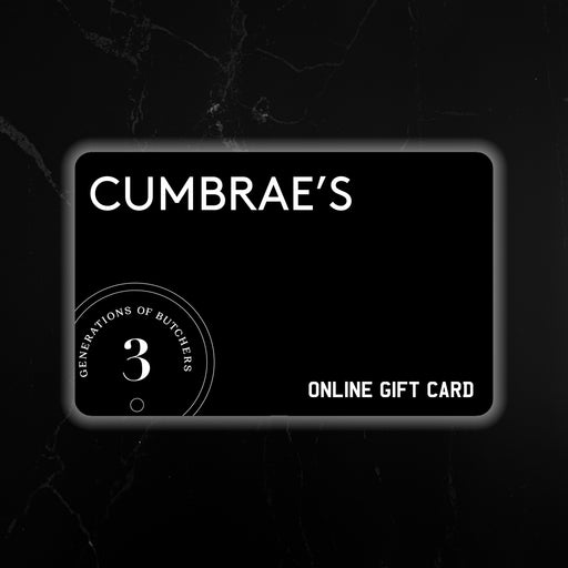 Cumbrae's Gift Card (Online Store Only)